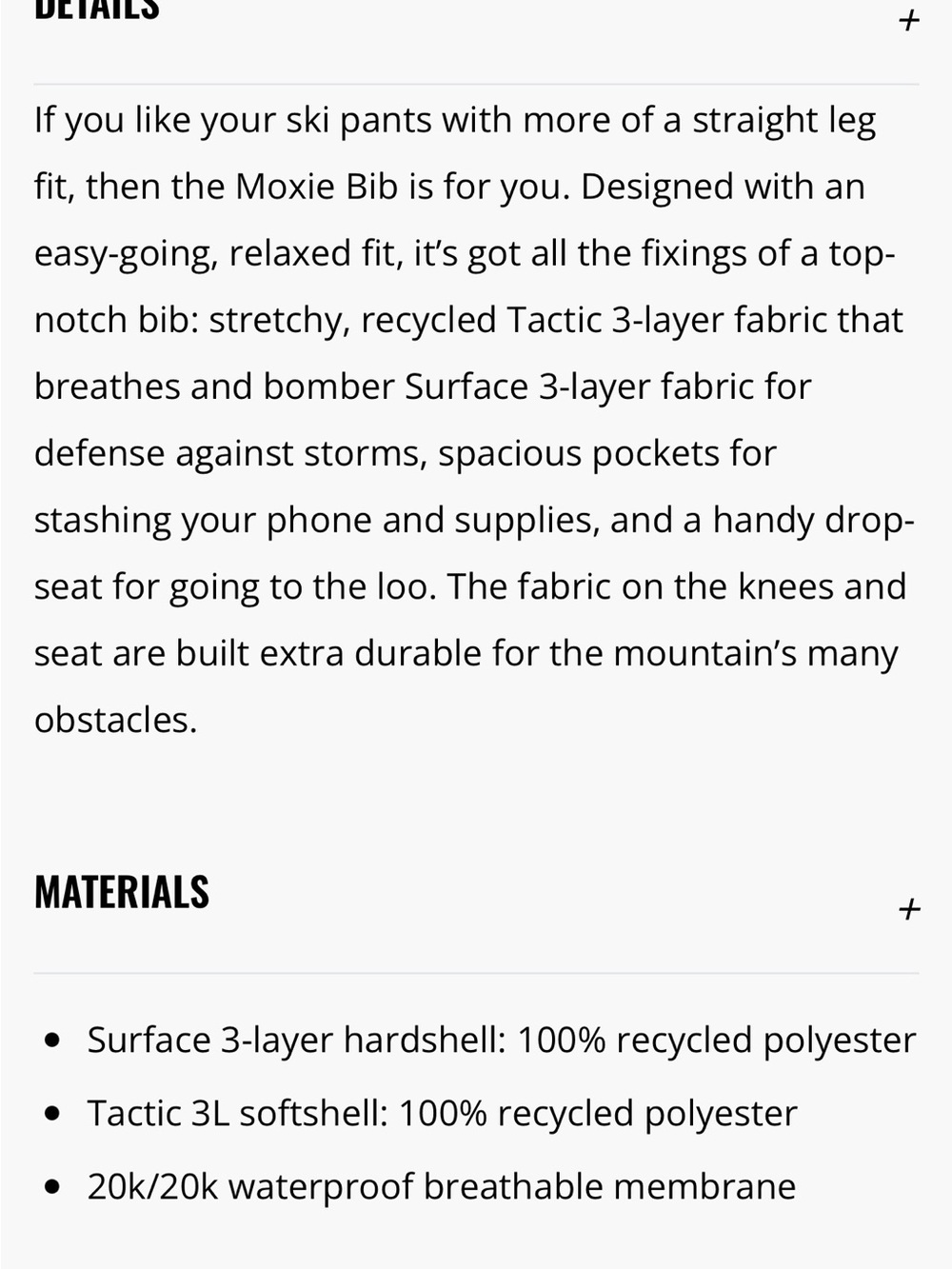 Flylow Moxie bibs - Picture 5 of 8